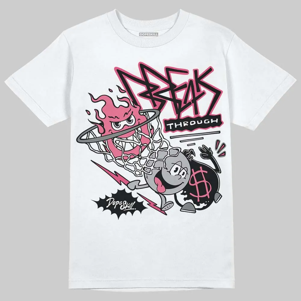 Gel Kayano 14 Pink Glo DopeSkill T-Shirt Break Through Graphic sold by DopeSkill