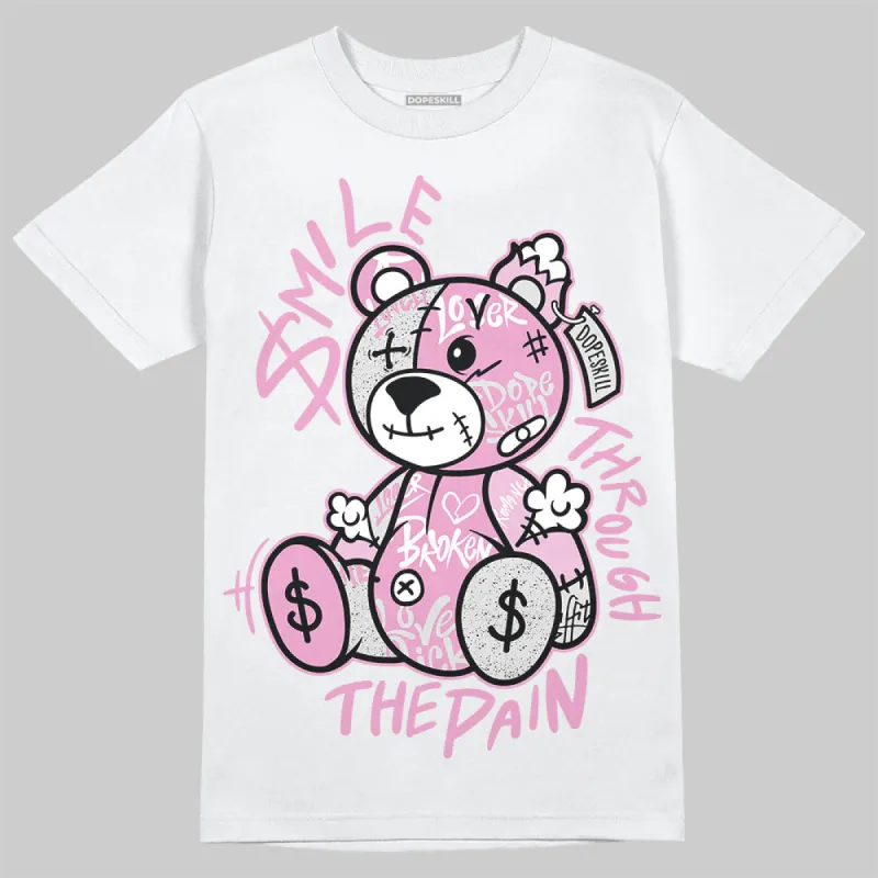 Orchid 4s DopeSkill T-Shirt Smile Through The Pain Graphic sold by DopeSkill