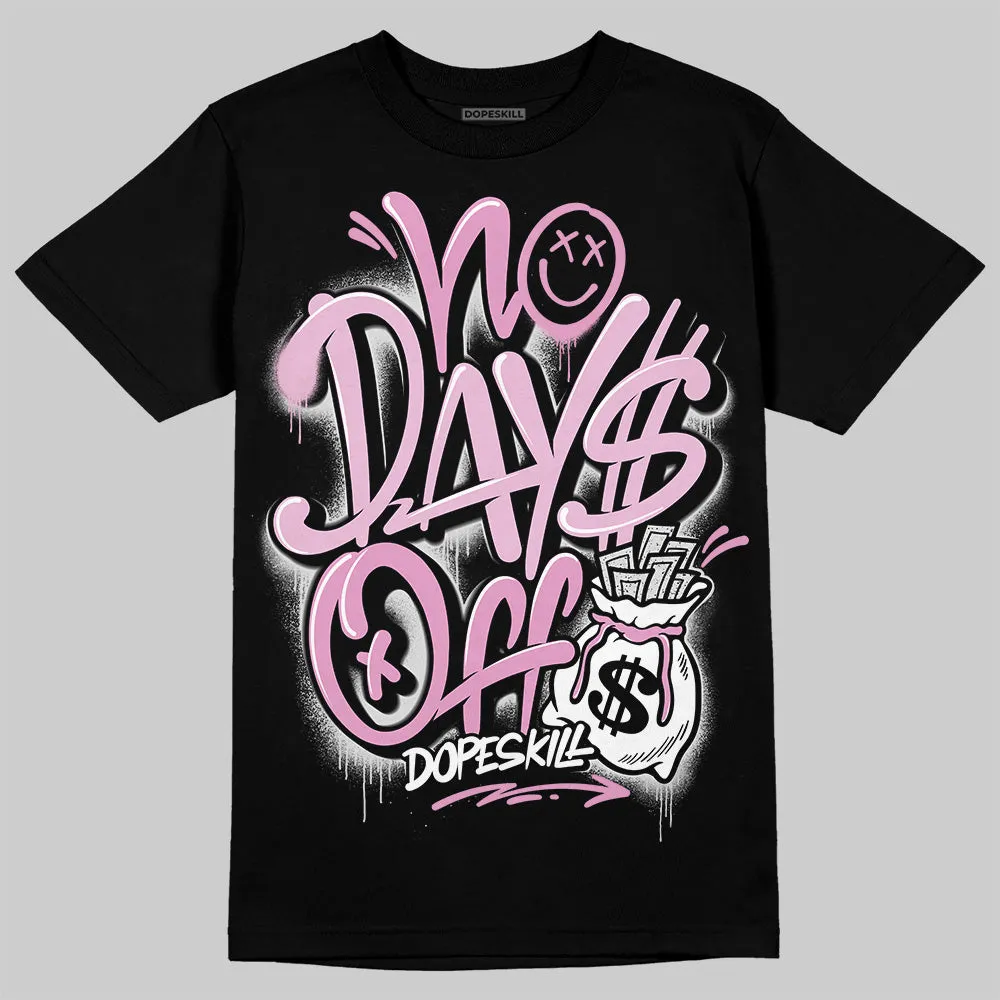 Orchid 4s DopeSkill T-Shirt No Days Off Graphic sold by DopeSkill product image thumbnail 2