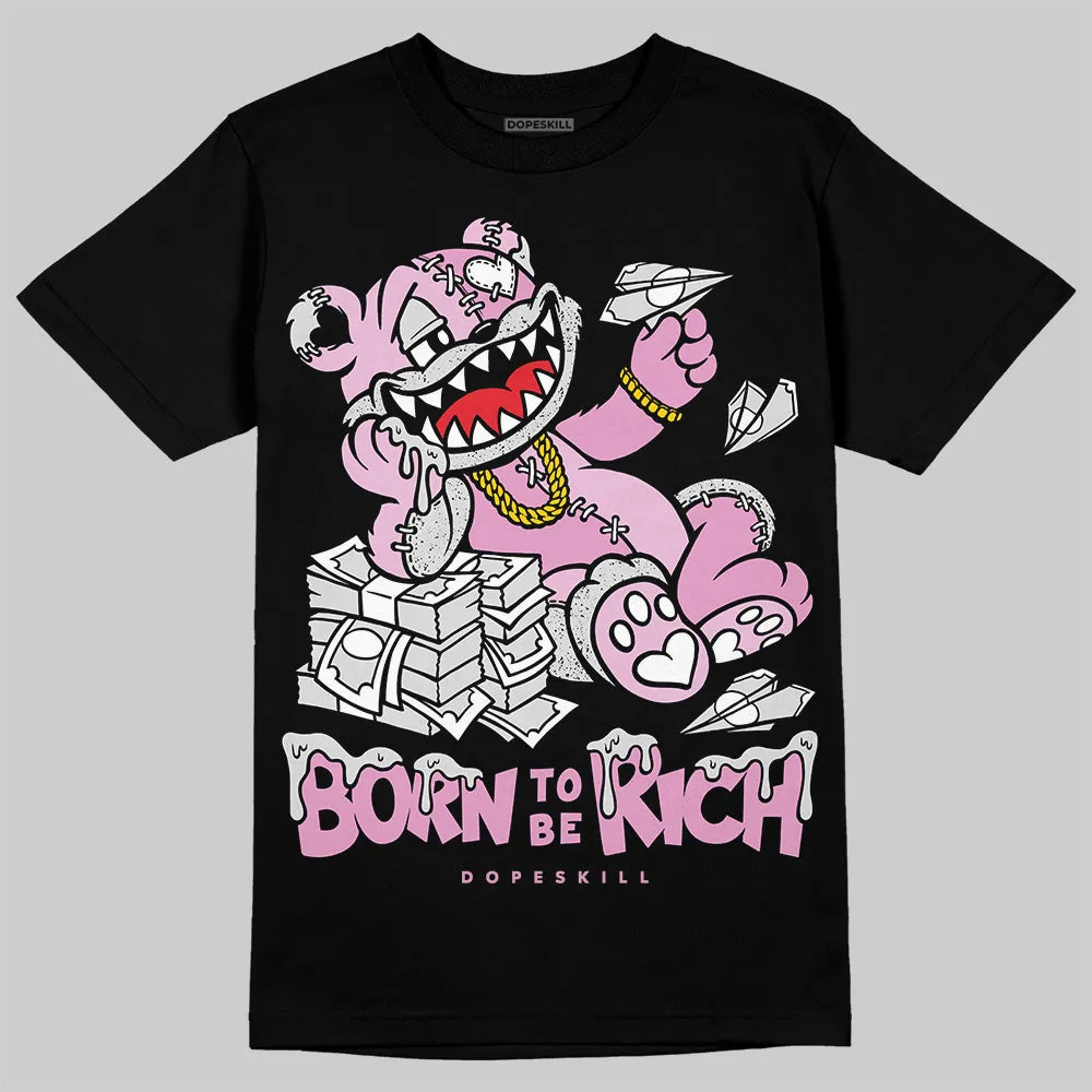 Orchid 4s DopeSkill T-Shirt Born To Be Rich Graphic sold by DopeSkill product image thumbnail 2