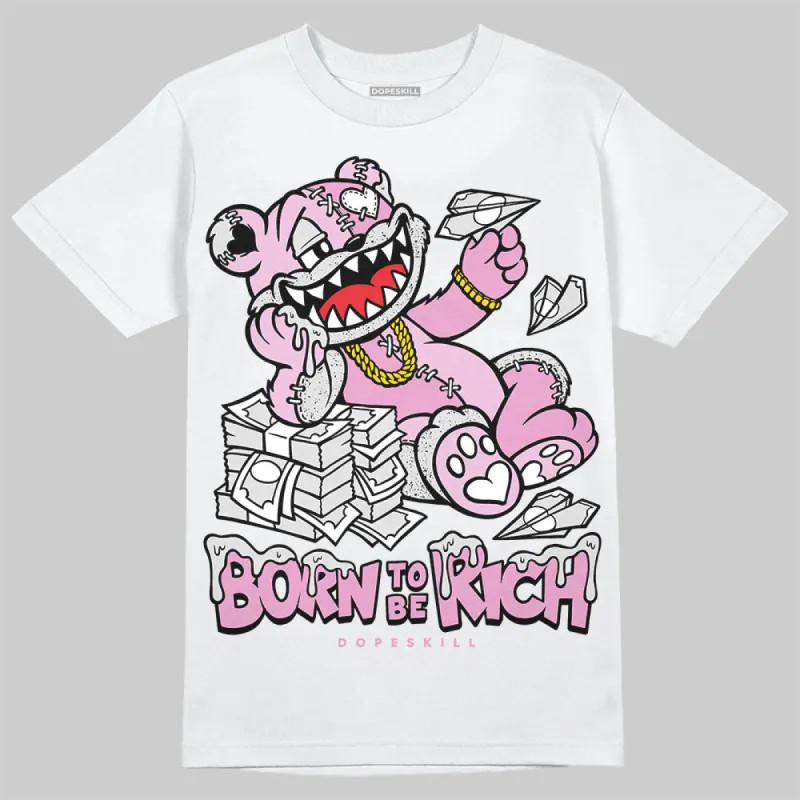 Orchid 4s DopeSkill T-Shirt Born To Be Rich Graphic sold by DopeSkill