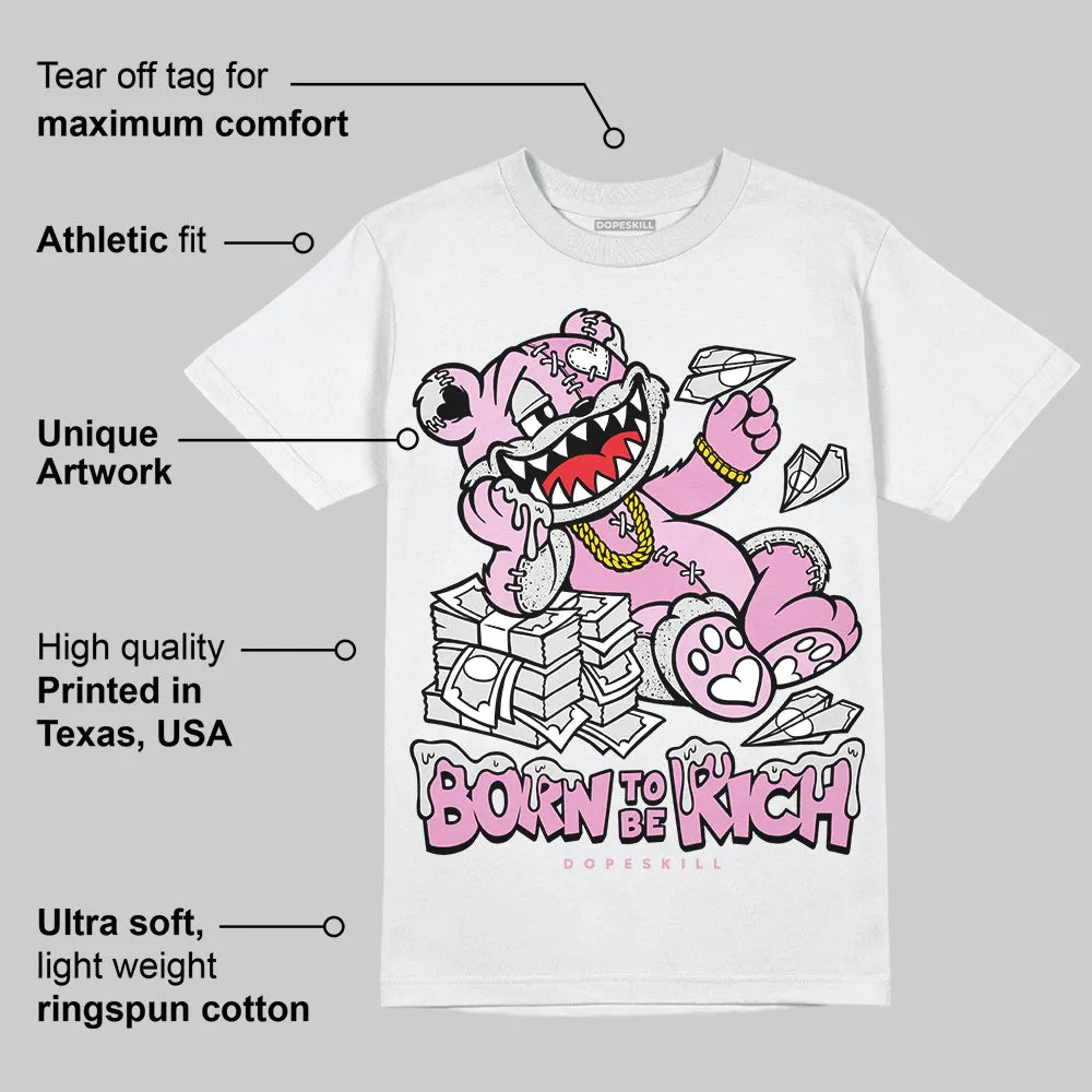 Orchid 4s DopeSkill T-Shirt Born To Be Rich Graphic sold by DopeSkill product image thumbnail 3