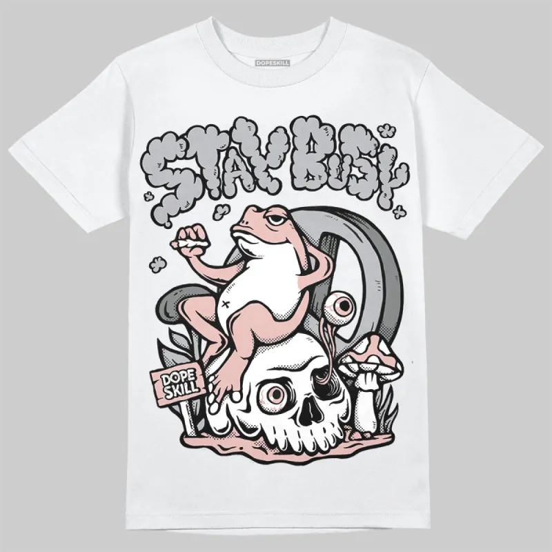 Gel 1130 Neutral Pink DopeSkill T-Shirt Stay Busy Graphic sold by DopeSkill