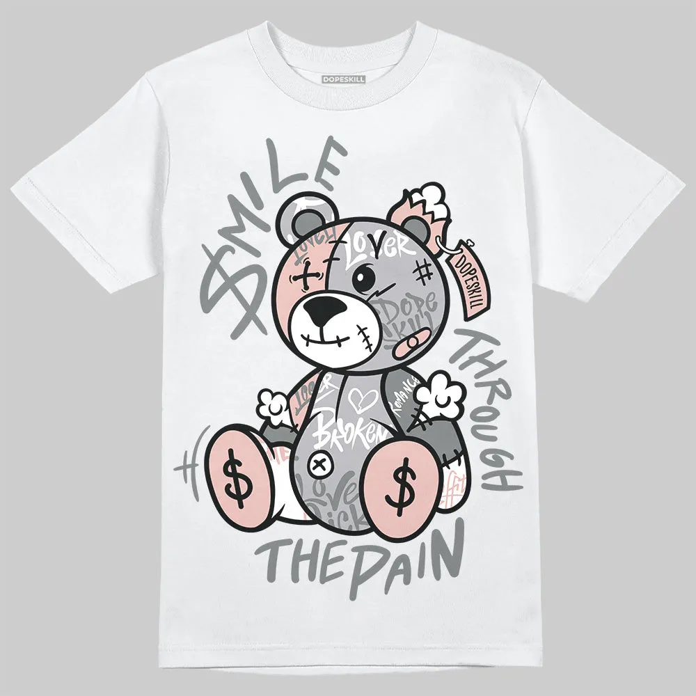 Gel 1130 Neutral Pink DopeSkill T-Shirt Smile Through The Pain Graphic sold by DopeSkill