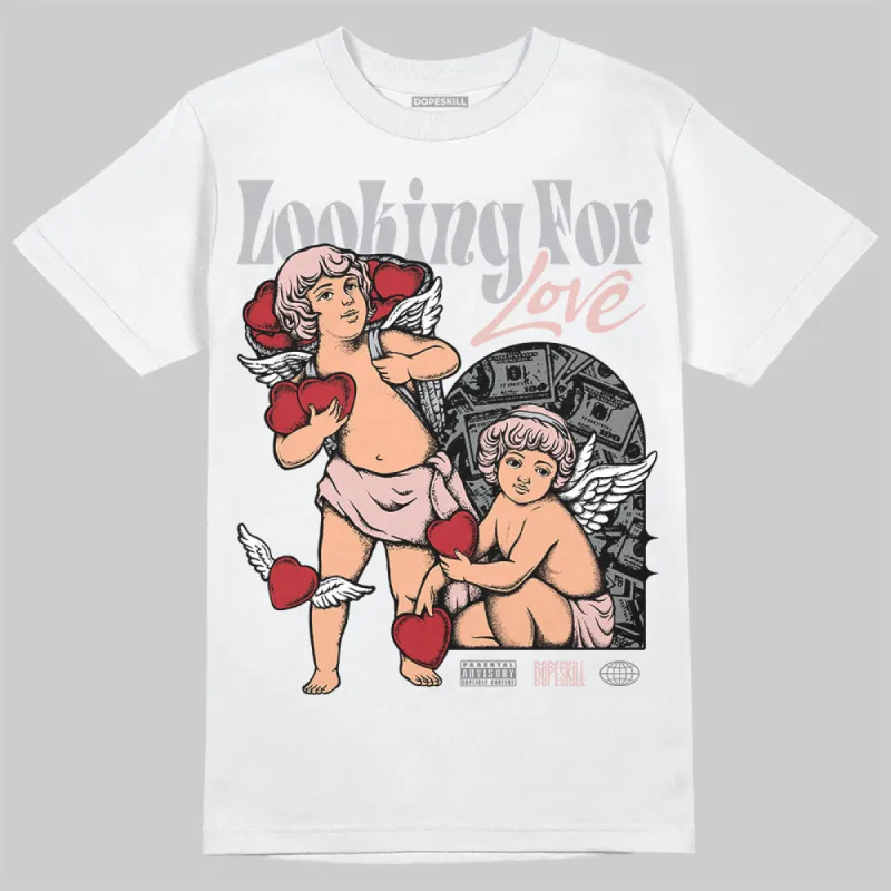 Gel 1130 Neutral Pink DopeSkill T-Shirt Looking For Love Graphic sold by DopeSkill