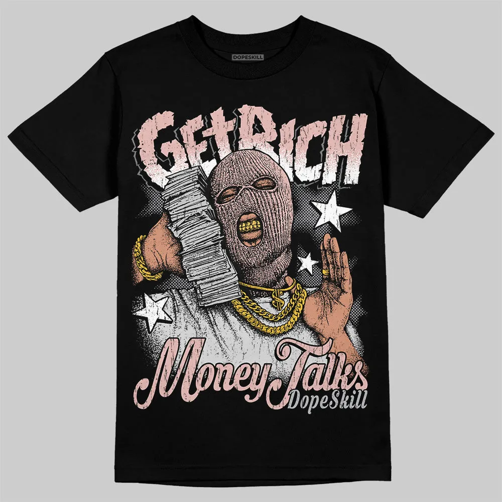 Gel 1130 Neutral Pink DopeSkill T-Shirt Get Rich Graphic sold by DopeSkill product image thumbnail 2