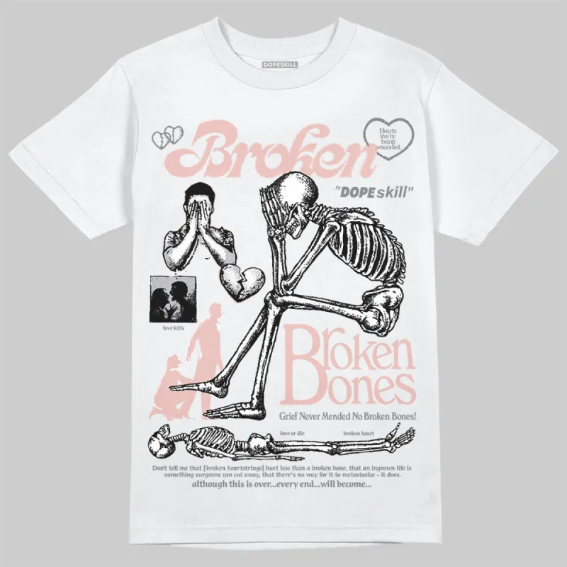 Gel 1130 Neutral Pink DopeSkill T-Shirt Broken Bones Graphic sold by DopeSkill