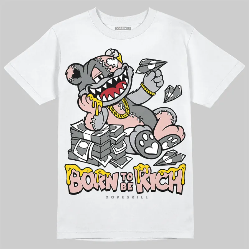 Gel 1130 Neutral Pink DopeSkill T-Shirt Born To Be Rich Graphic sold by DopeSkill