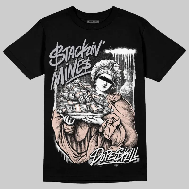 1130 Oyster Grey DopeSkill T-Shirt Stackin Mines Graphic sold by DopeSkill