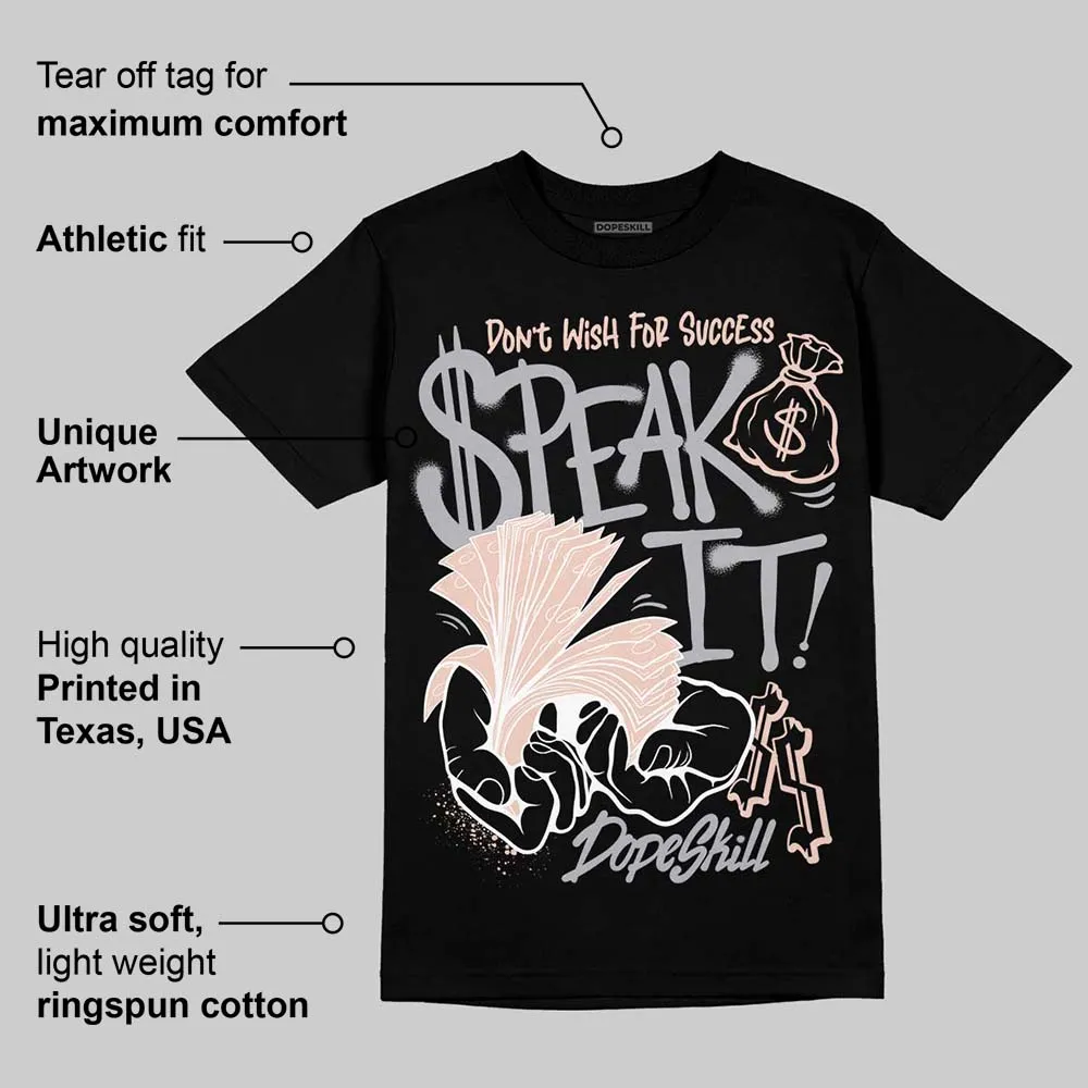 1130 Oyster Grey DopeSkill T-Shirt Speak It Graphic sold by DopeSkill product image thumbnail 3