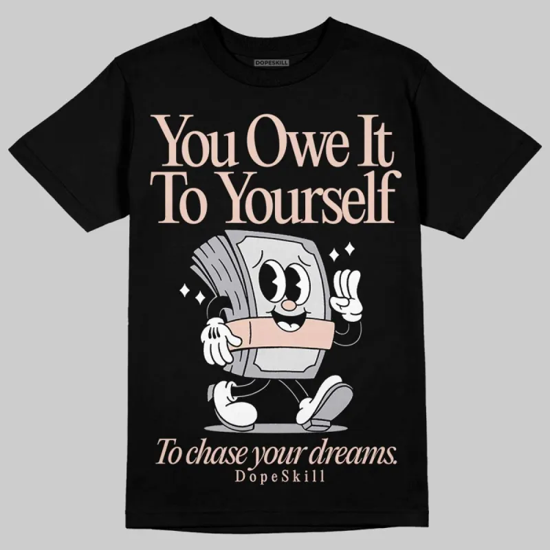 1130 Oyster Grey DopeSkill T-Shirt Owe It To Yourself Graphic sold by DopeSkill