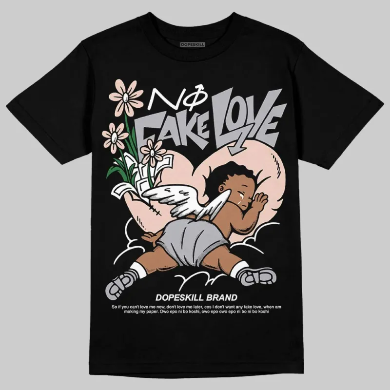 1130 Oyster Grey DopeSkill T-Shirt No Fake Love Graphic sold by DopeSkill
