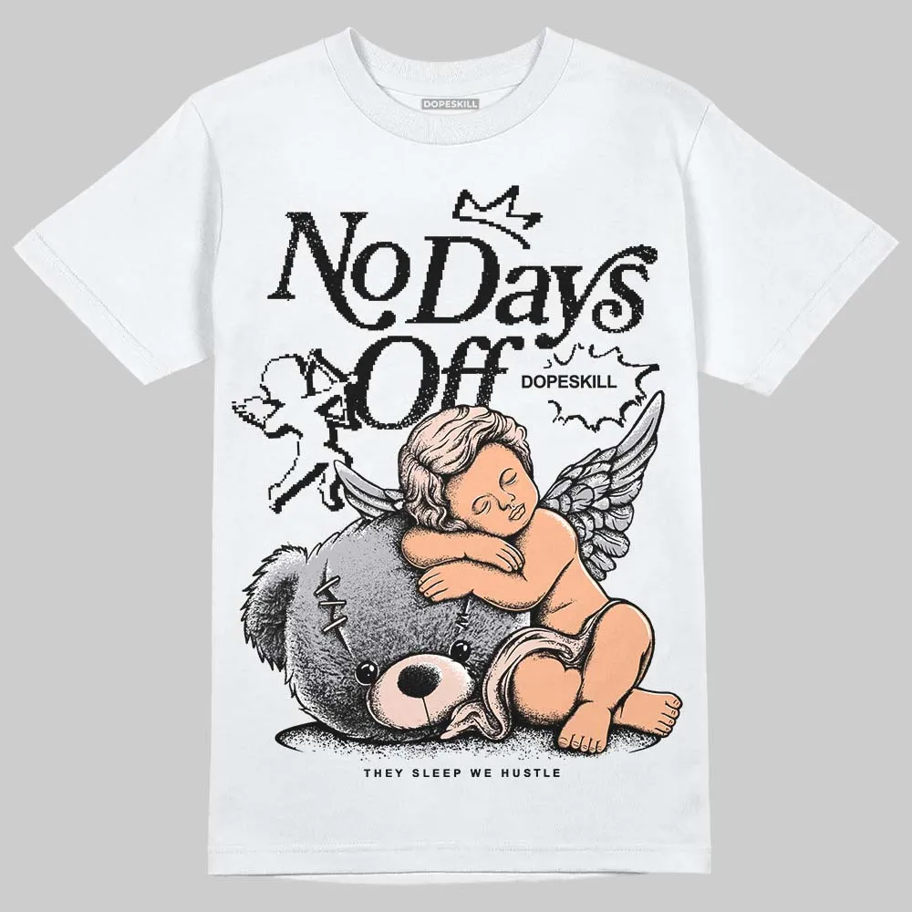 1130 Oyster Grey DopeSkill T-Shirt New No Days Off Graphic sold by DopeSkill product image thumbnail 2