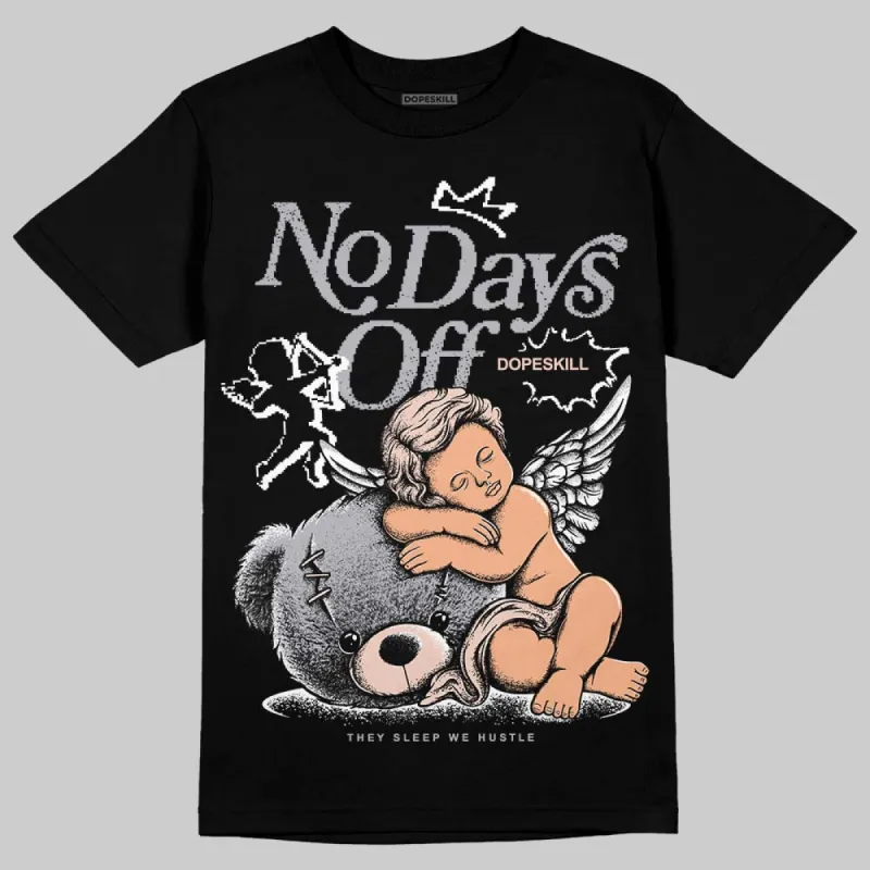 1130 Oyster Grey DopeSkill T-Shirt New No Days Off Graphic sold by DopeSkill