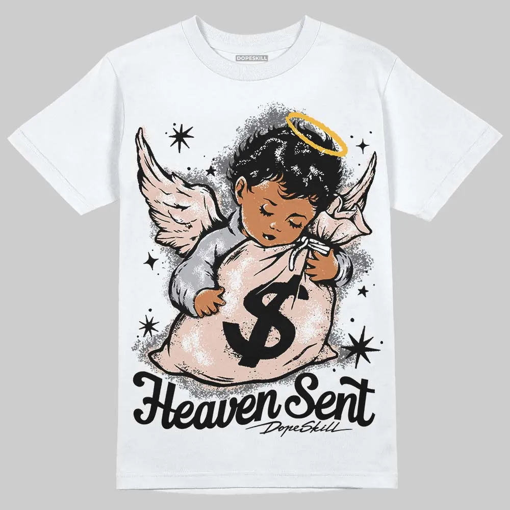 1130 Oyster Grey DopeSkill T-Shirt Heaven Sent Graphic sold by DopeSkill product image thumbnail 2