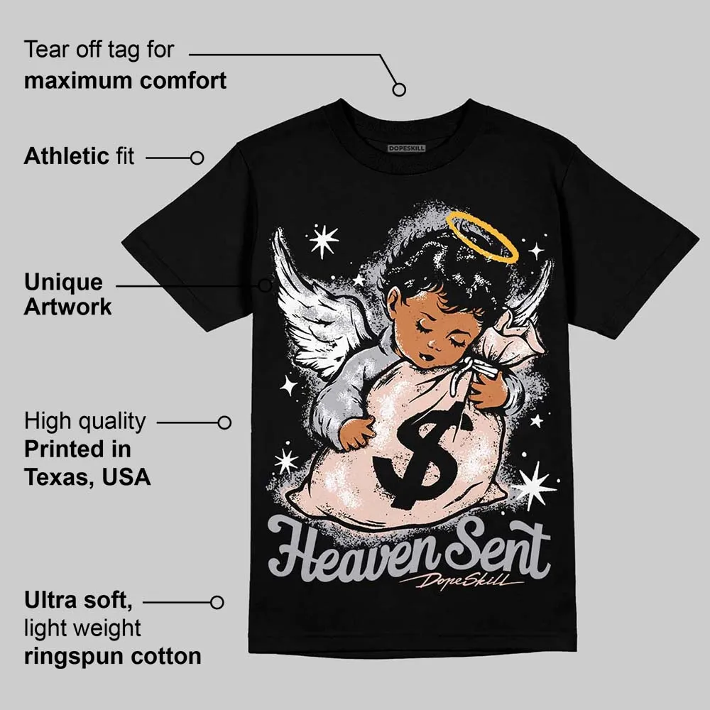 1130 Oyster Grey DopeSkill T-Shirt Heaven Sent Graphic sold by DopeSkill product image thumbnail 3