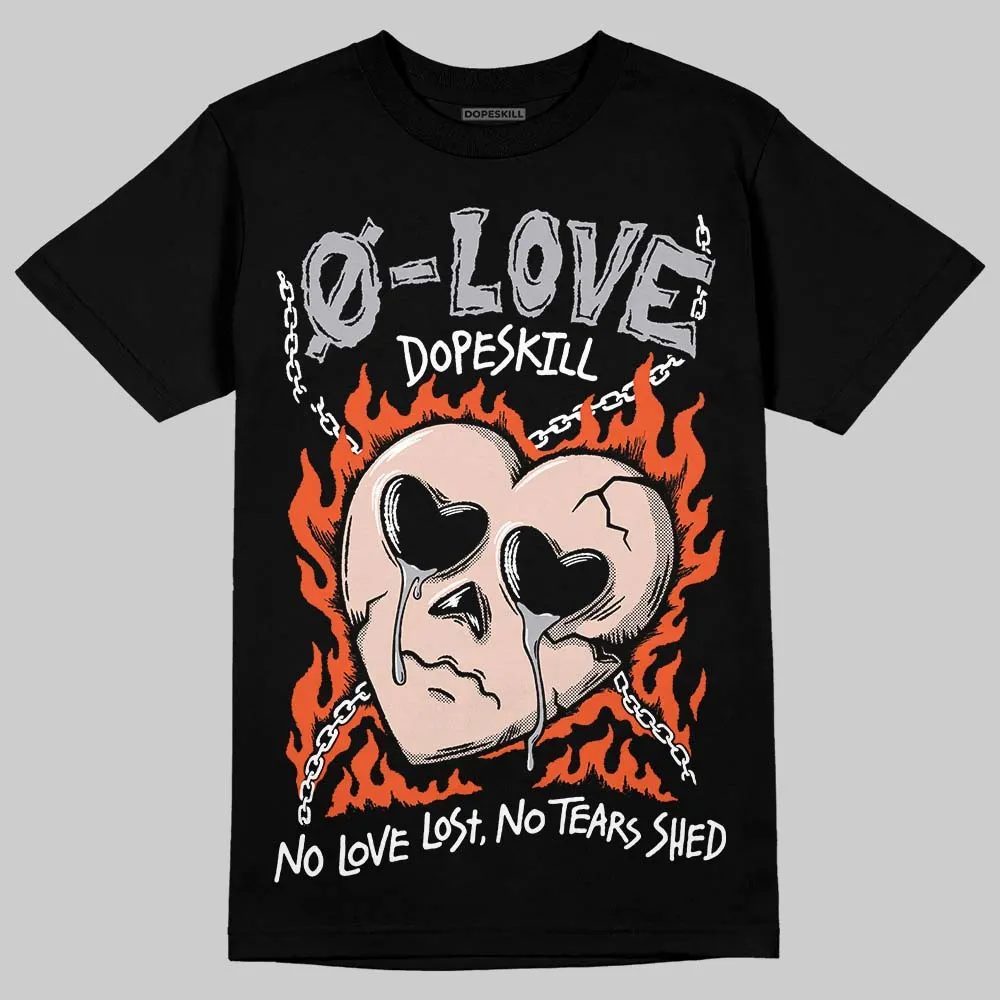 1130 Oyster Grey DopeSkill T-Shirt Crying Heart Graphic sold by DopeSkill