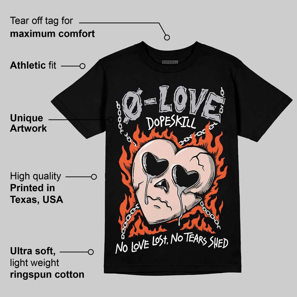 1130 Oyster Grey DopeSkill T-Shirt Crying Heart Graphic sold by DopeSkill product image thumbnail 3