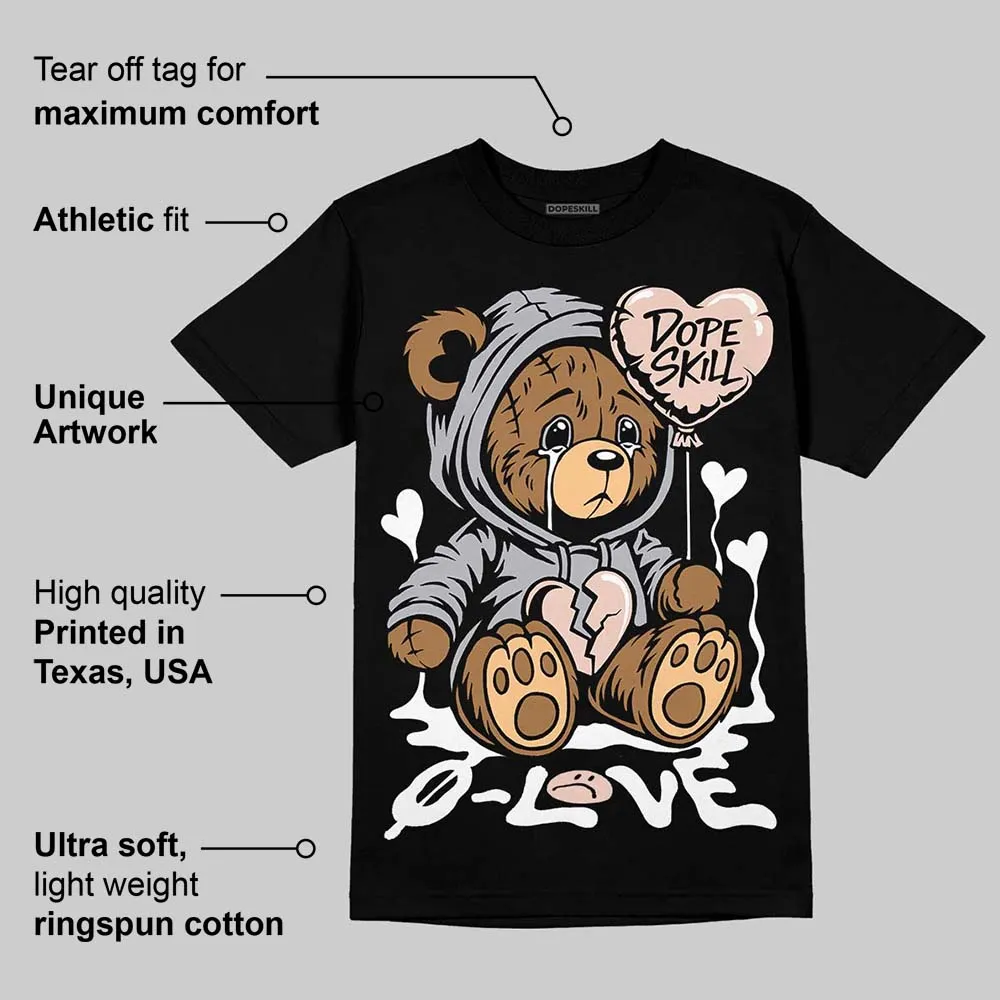 1130 Oyster Grey DopeSkill T-Shirt Broken Bear Graphic sold by DopeSkill product image thumbnail 3