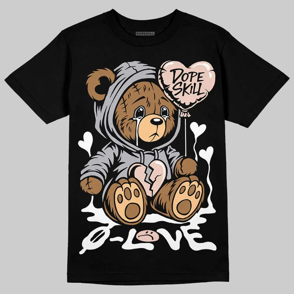 1130 Oyster Grey DopeSkill T-Shirt Broken Bear Graphic sold by DopeSkill