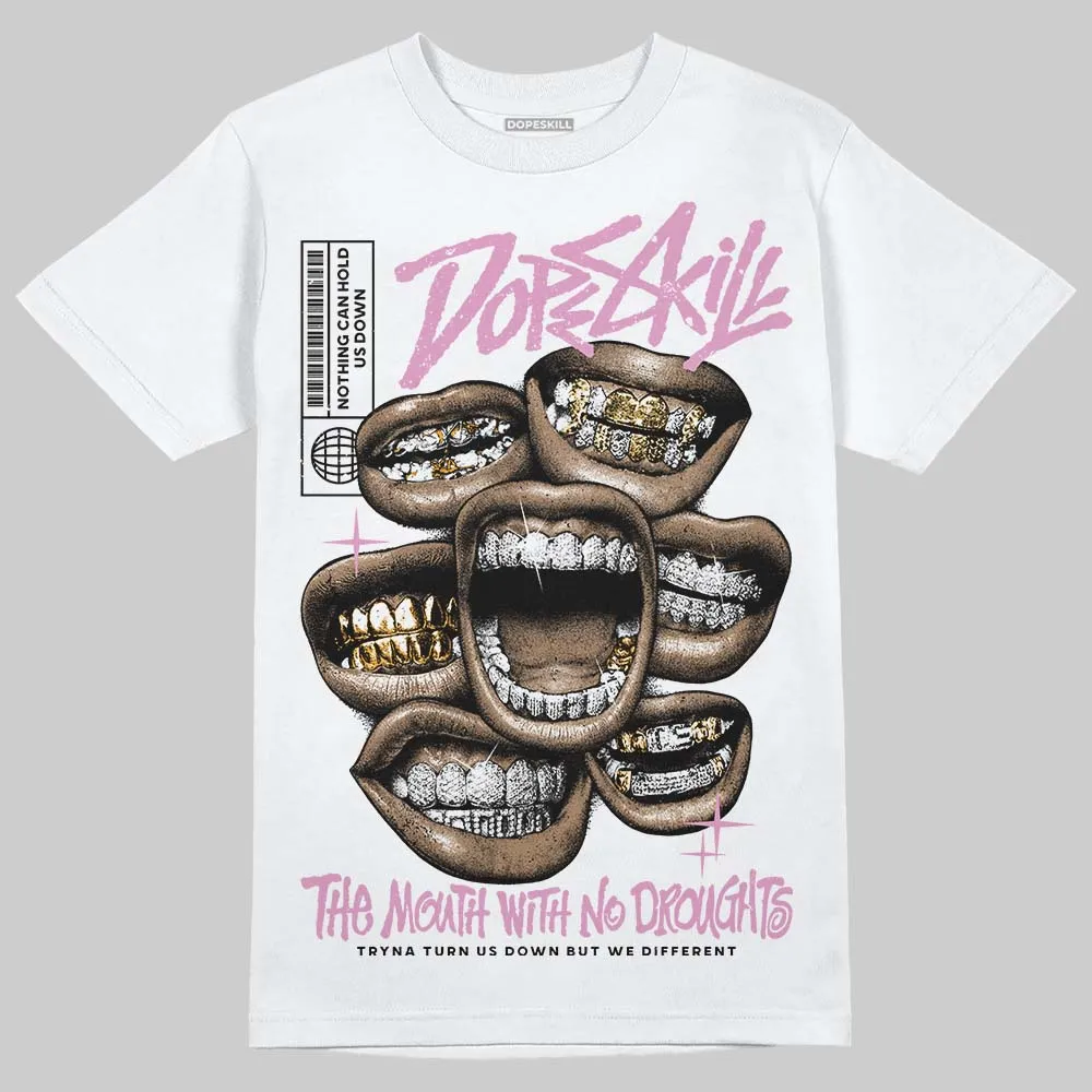 Orchid 4s DopeSkill T-Shirt The Mouth With No Droughts Graphic sold by DopeSkill