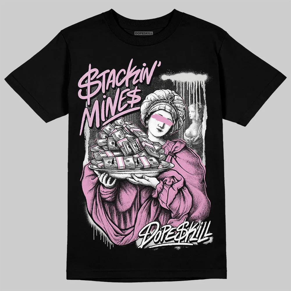 Orchid 4s DopeSkill T-Shirt Stackin Mines Graphic sold by DopeSkill product image thumbnail 2