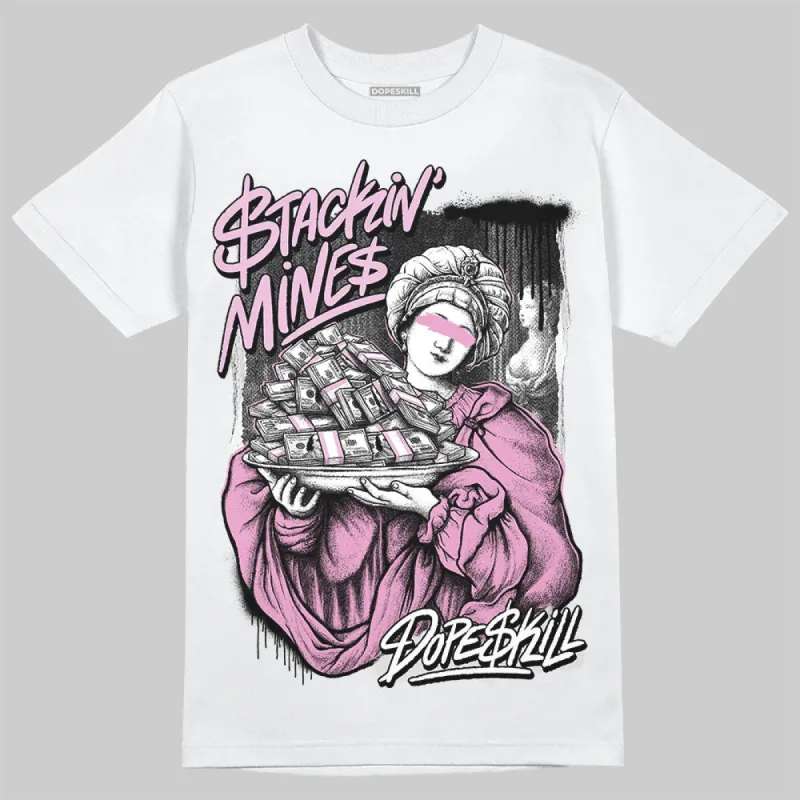 Orchid 4s DopeSkill T-Shirt Stackin Mines Graphic sold by DopeSkill