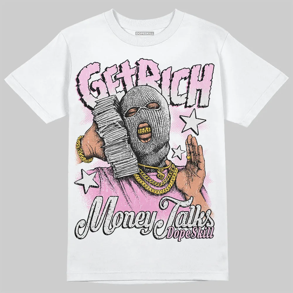 Orchid 4s DopeSkill T-Shirt Get Rich Graphic sold by DopeSkill