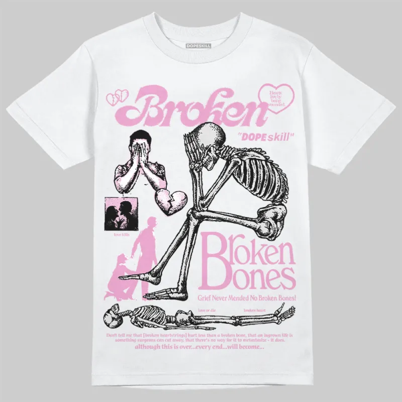Orchid 4s DopeSkill T-Shirt Broken Bones Graphic sold by DopeSkill