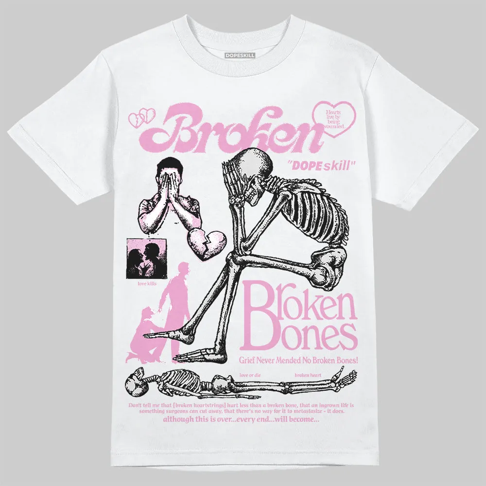Orchid 4s DopeSkill T-Shirt Broken Bones Graphic sold by DopeSkill