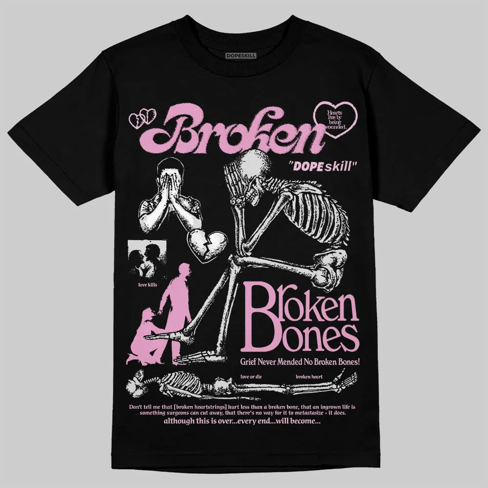 Orchid 4s DopeSkill T-Shirt Broken Bones Graphic sold by DopeSkill product image thumbnail 2