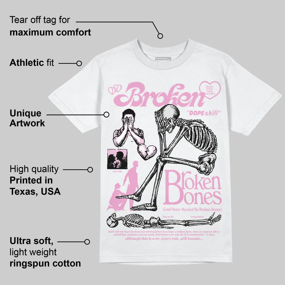 Orchid 4s DopeSkill T-Shirt Broken Bones Graphic sold by DopeSkill product image thumbnail 3