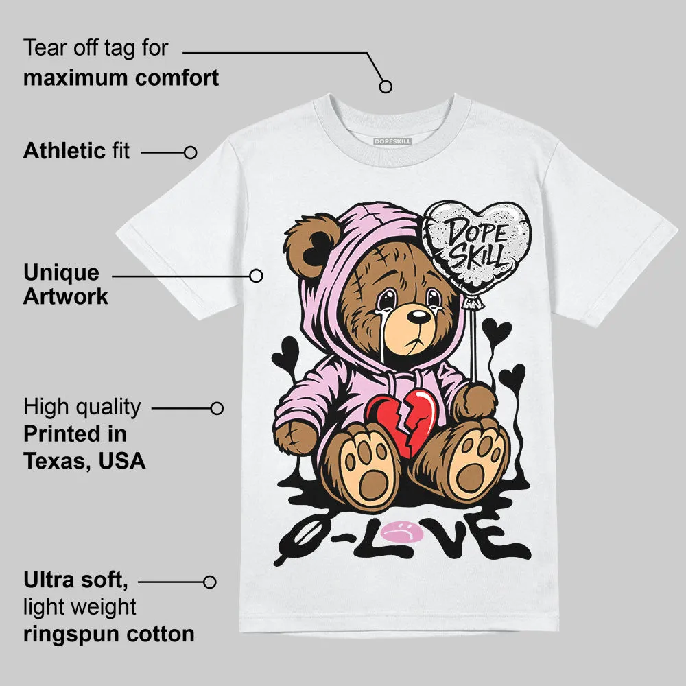 Orchid 4s DopeSkill T-Shirt Broken Bear Graphic sold by DopeSkill product image thumbnail 3