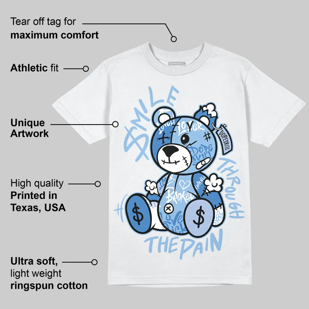 Women's Runner Sneaker Light Blue DopeSkill T-Shirt Smile Through The Pain Graphic sold by DopeSkill product image thumbnail 3