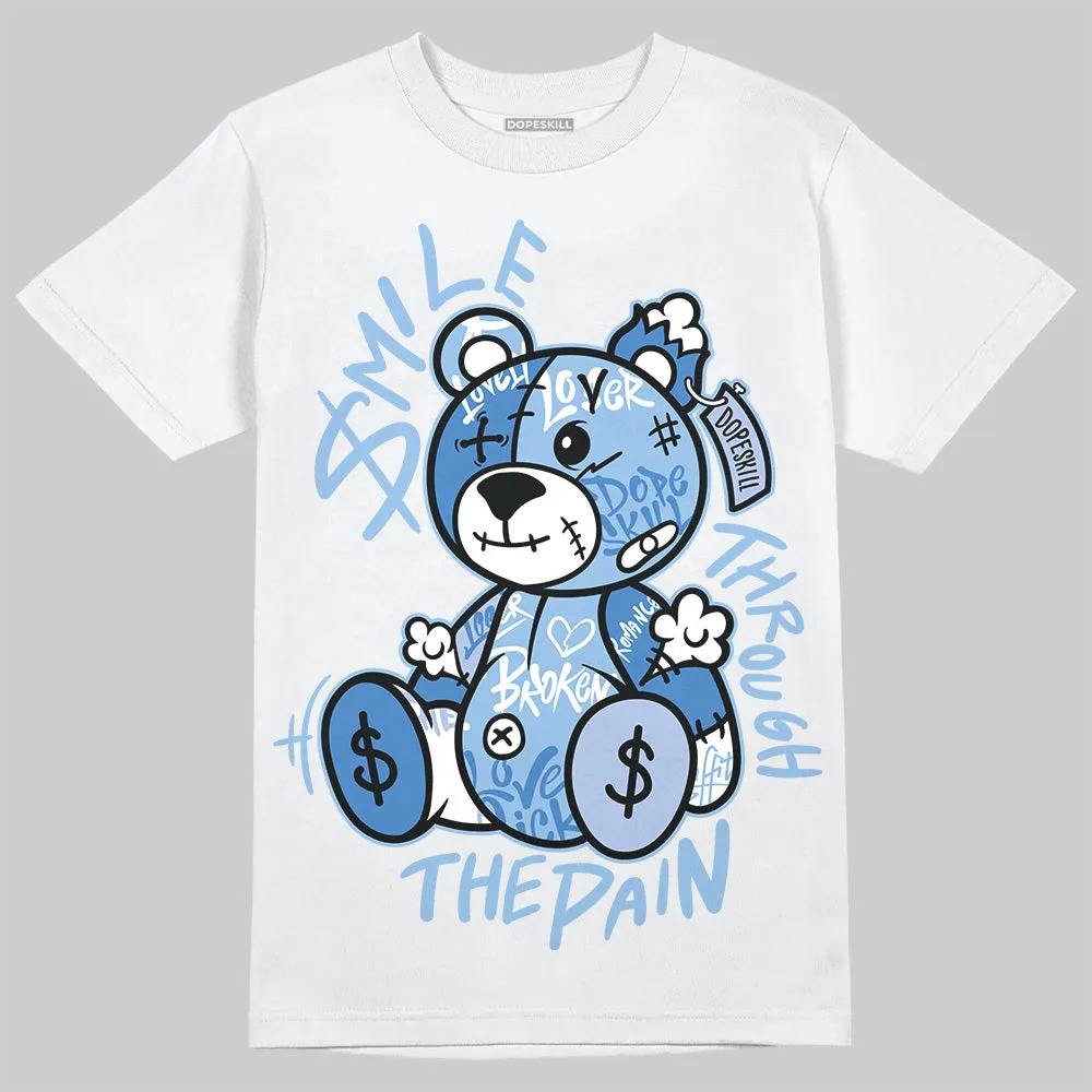 Women's Runner Sneaker Light Blue DopeSkill T-Shirt Smile Through The Pain Graphic sold by DopeSkill