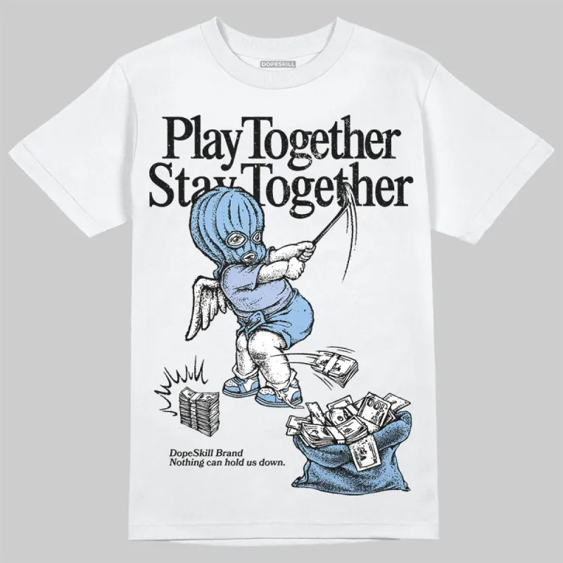 Women's Runner Sneaker Light Blue DopeSkill T-Shirt Play together, Stay together Graphic sold by DopeSkill