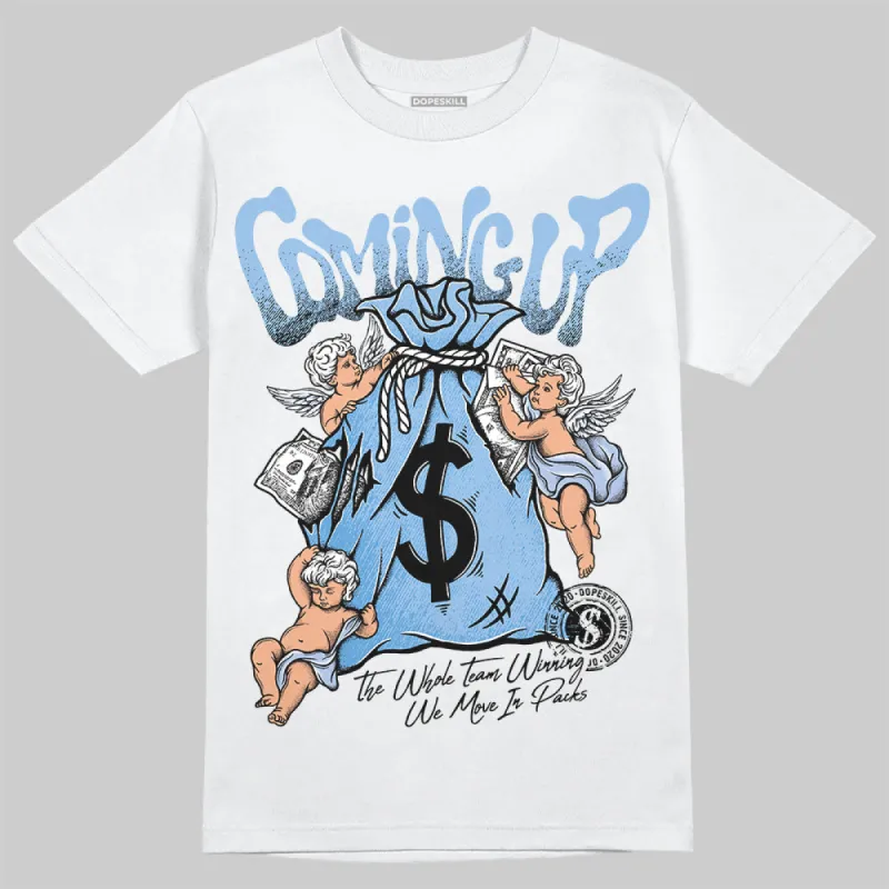 Women's Runner Sneaker Light Blue DopeSkill T-Shirt Money Bag Coming Up Graphic sold by DopeSkill