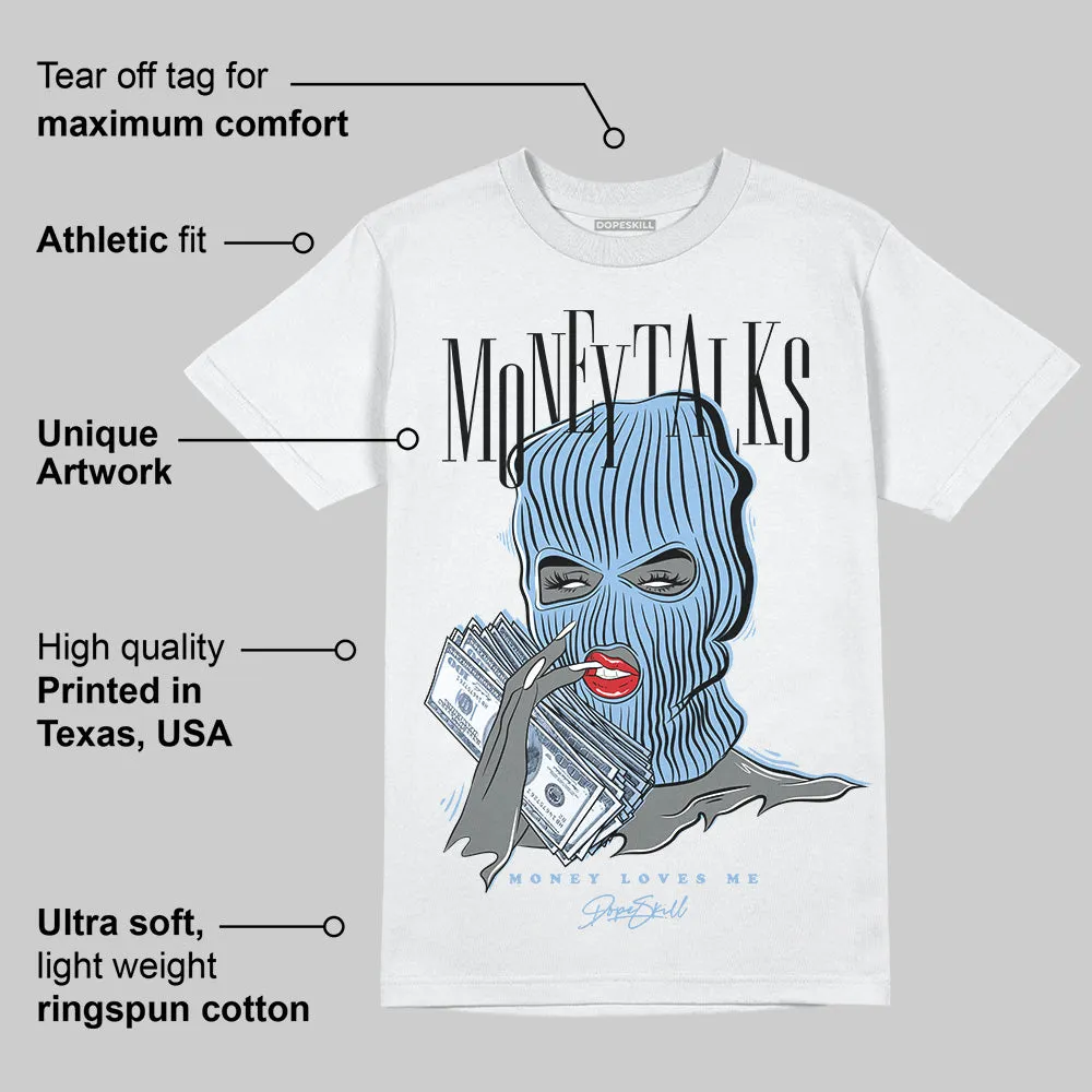 Women's Runner Sneaker Light Blue DopeSkill T-Shirt Money Talks Graphic sold by DopeSkill product image thumbnail 3
