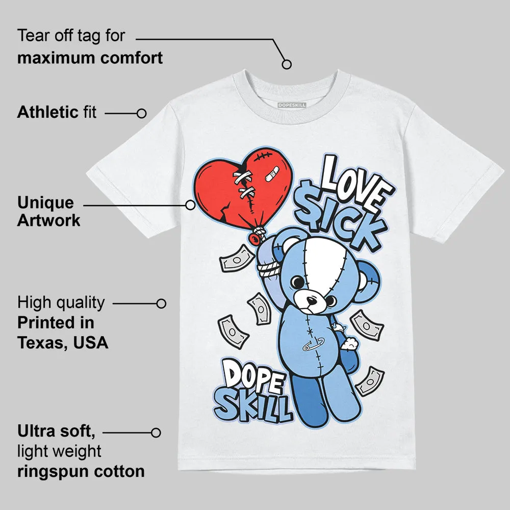 Women's Runner Sneaker Light Blue DopeSkill T-Shirt Love Sick Graphic sold by DopeSkill product image thumbnail 3