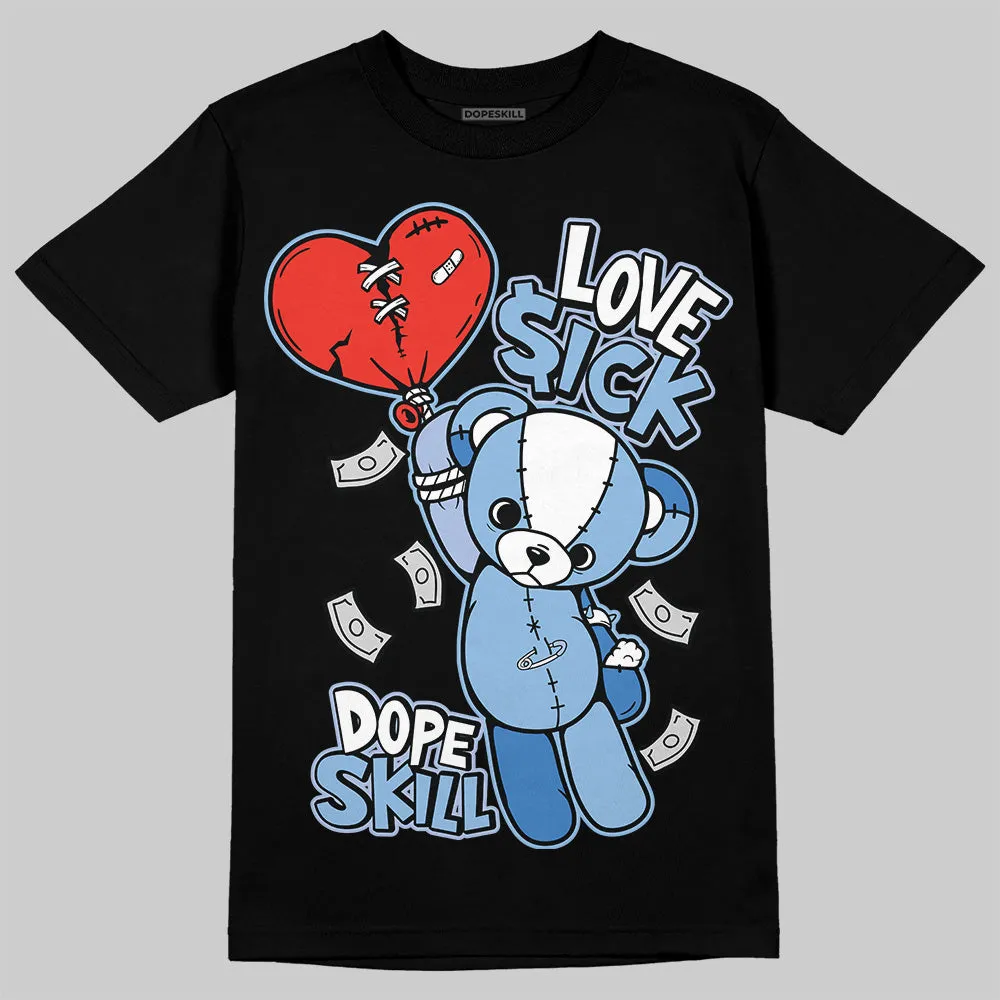 Women's Runner Sneaker Light Blue DopeSkill T-Shirt Love Sick Graphic sold by DopeSkill product image thumbnail 2