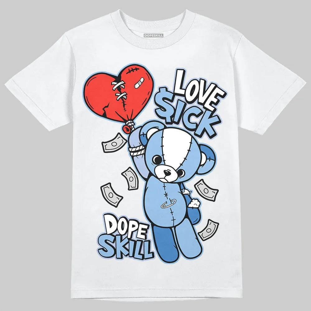 Women's Runner Sneaker Light Blue DopeSkill T-Shirt Love Sick Graphic sold by DopeSkill