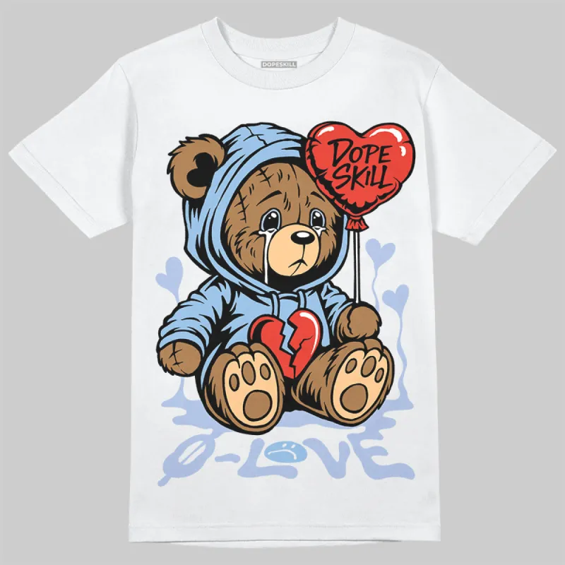 Women's Runner Sneaker Light Blue DopeSkill T-Shirt Broken Bear Graphic sold by DopeSkill