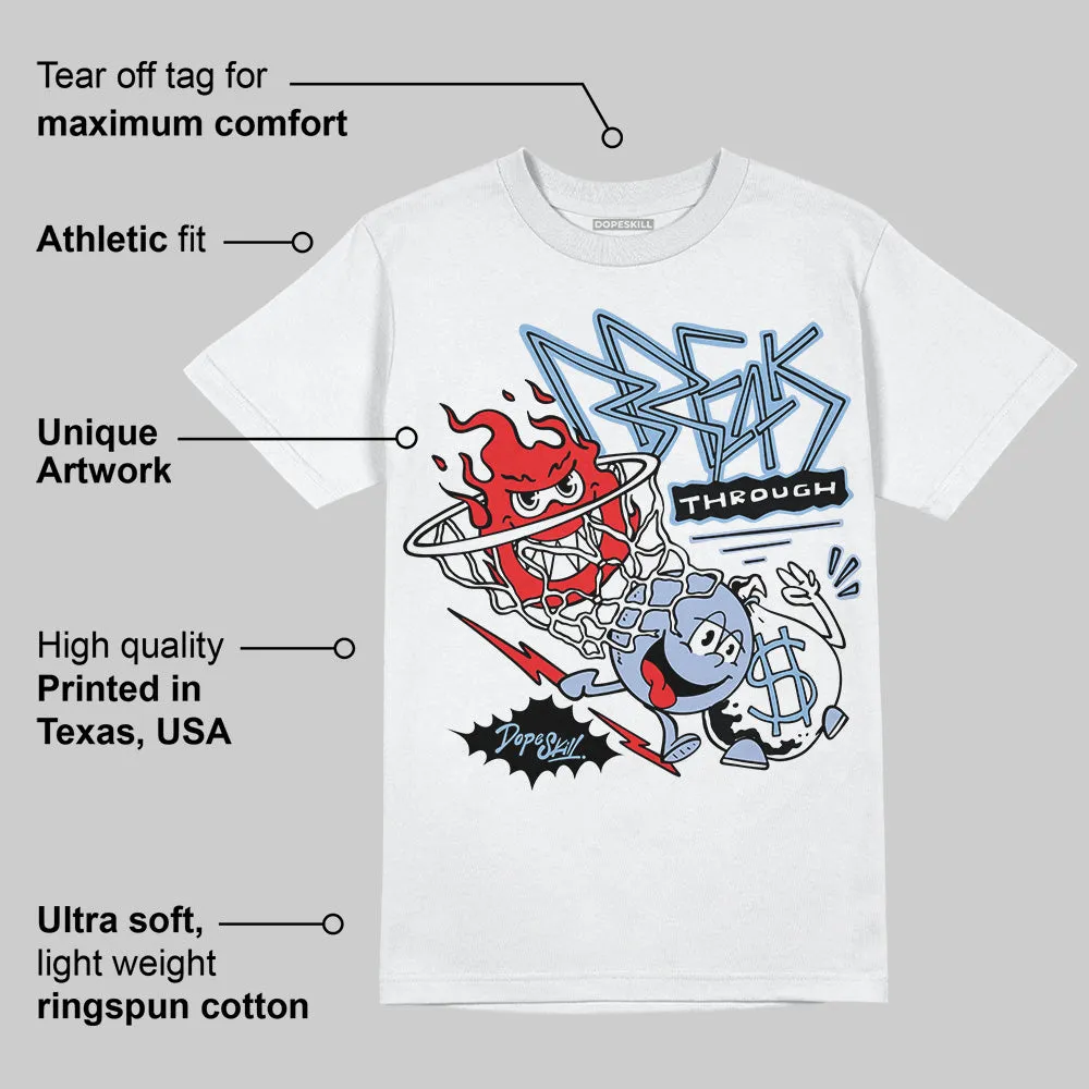 Women's Runner Sneaker Light Blue DopeSkill T-Shirt Break Through Graphic sold by DopeSkill product image thumbnail 3