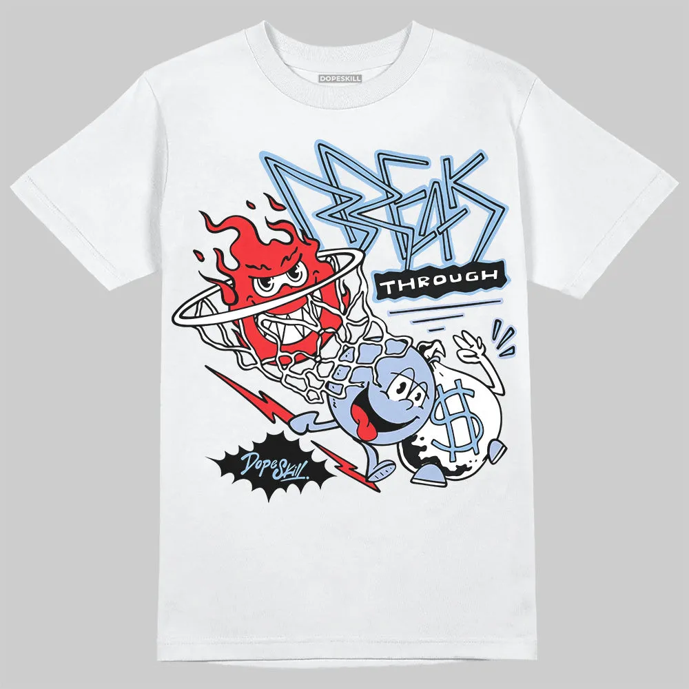 Women's Runner Sneaker Light Blue DopeSkill T-Shirt Break Through Graphic sold by DopeSkill