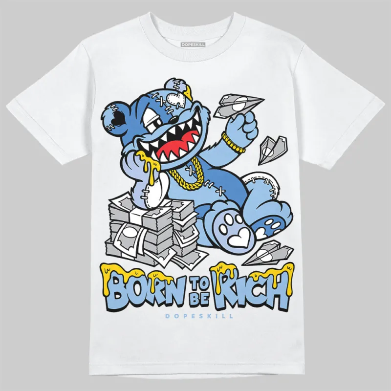 Women's Runner Sneaker Light Blue DopeSkill T-Shirt Born To Be Rich Graphic sold by DopeSkill