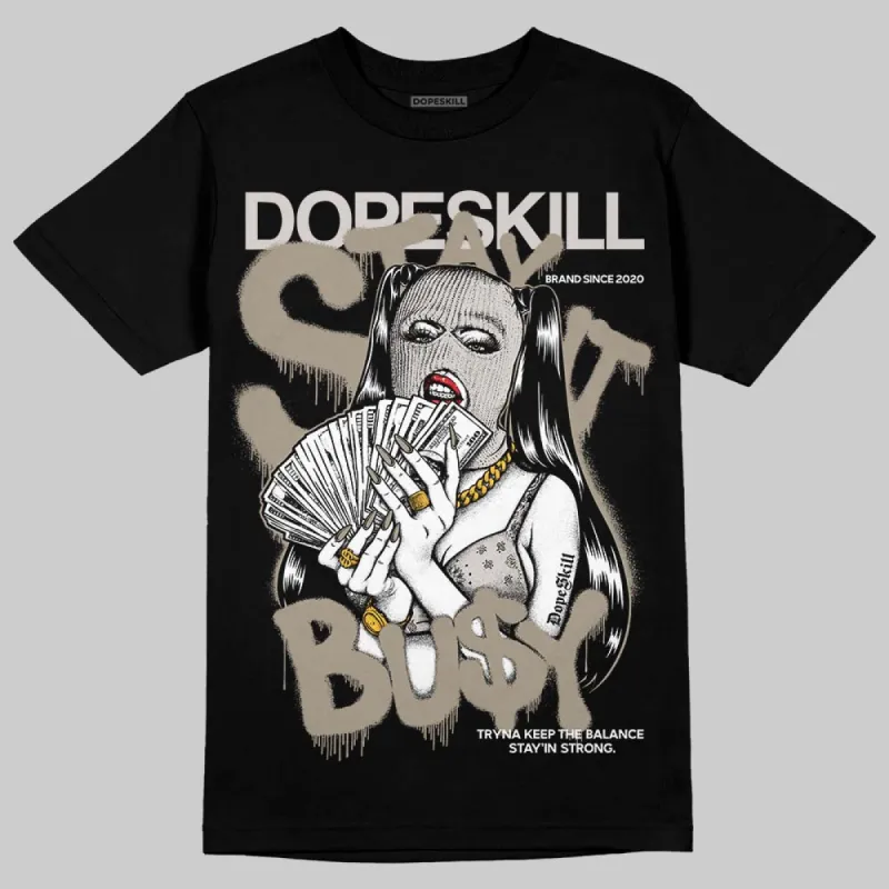 Women's Runner Sneaker in Beige DopeSkill T-Shirt Stay It Busy Graphic sold by DopeSkill