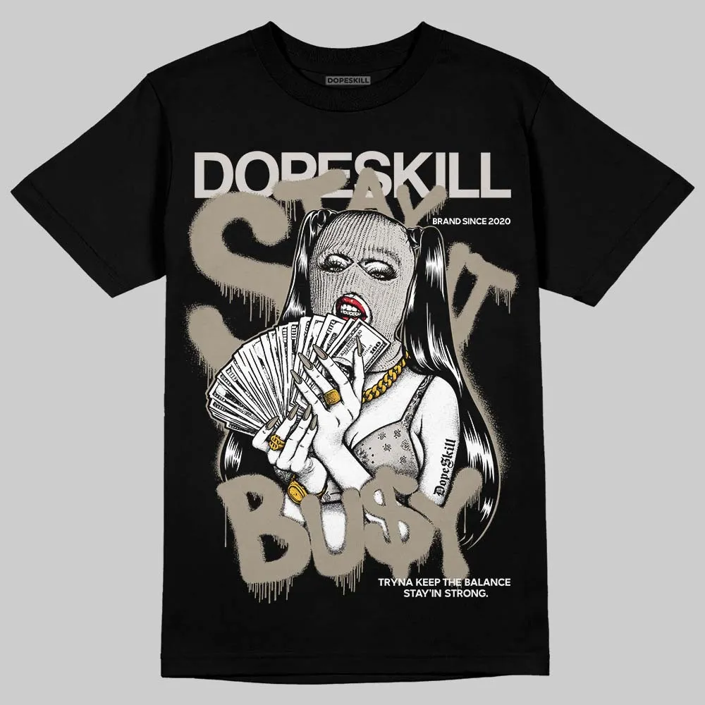 Women's Runner Sneaker in Beige DopeSkill T-Shirt Stay It Busy Graphic sold by DopeSkill