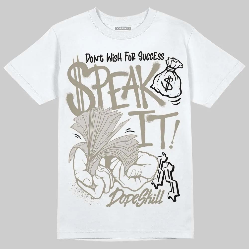 Women's Runner Sneaker in Beige DopeSkill T-Shirt Speak It Graphic sold by DopeSkill product image thumbnail 2