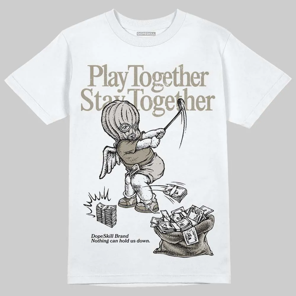Women's Runner Sneaker in Beige DopeSkill T-Shirt Play together, Stay together Graphic sold by DopeSkill product image thumbnail 2