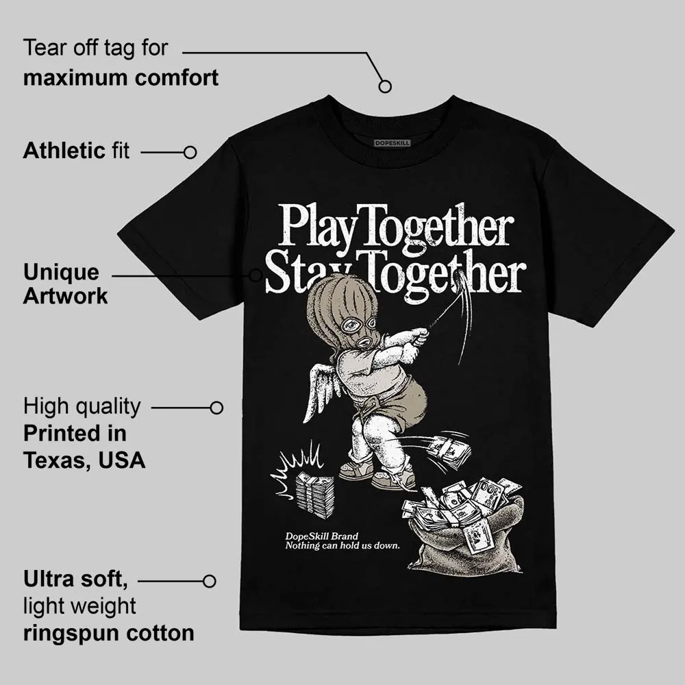 Women's Runner Sneaker in Beige DopeSkill T-Shirt Play together, Stay together Graphic sold by DopeSkill product image thumbnail 3